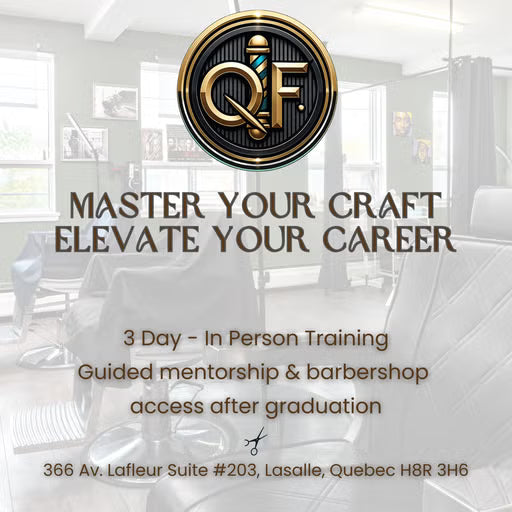 QF Studios' Master Barber Training Course